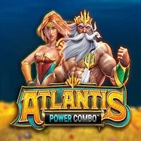 Atlantis Power Combo slot logo by Infinity Dragon Studios at Kaleo CasinoAtlantis Power Combo