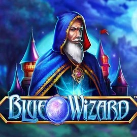 Blue Wizard slot logo by Quickspin at Kaleo CasinoBlue Wizard