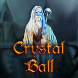 Crystal Ball slot logo by Gamomat at Kaleo Casino