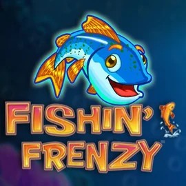 Fishin Frenzy slot logo by Blueprint Gaming at Kaleo CasinoFishin Frenzy