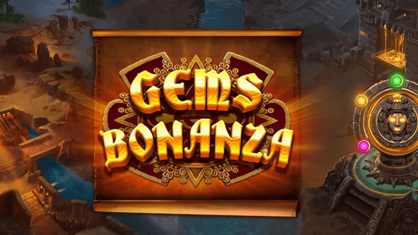 Gems Bonanza logo by Pragmatic Play at Kaleo Casino