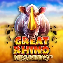 Great Rhino Megaways slot visual from Pragmatic Play available on kaleocasinoo.com