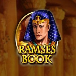 Ramses Book Deluxe by Gamomat, showcased at kaleocasinoo.com – game logo