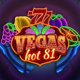 Vegas Hot 81 online game logo by Wazdan on kaleocasinoo.com